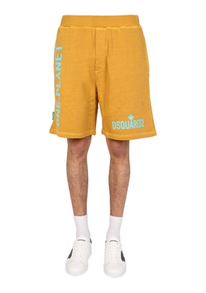 Dsquared2 one Life One Planet Bermuda Shorts