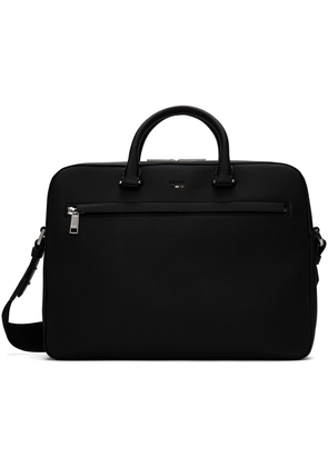 BOSS Black Faux-Leather Briefcase