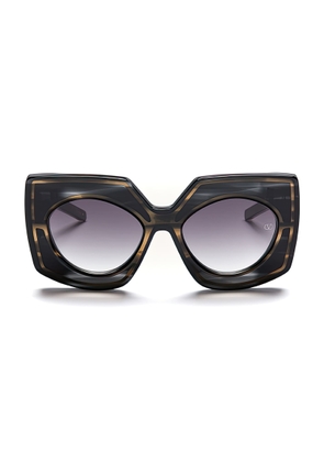Valentino Eyewear V-soul - Black / Gold Sunglasses