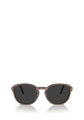 Persol Po3343s Striped Brown Sunglasses