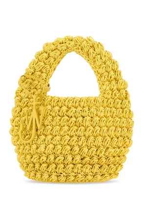 J. W. Anderson Yellow Knit Popcorn Shopping Bag