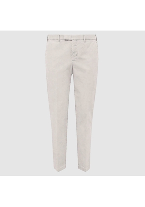 PT Torino Light Grey Cotton Pants