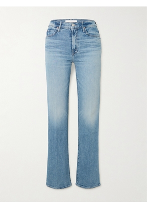 Mother - The Kick It High-rise Straight-leg Jeans - Blue - 23,25,26,27,28,29,30,31,32