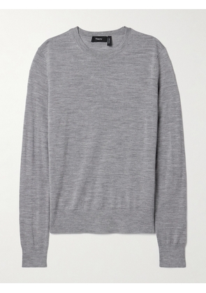 Theory - Wool-blend Sweater - Gray - x small,small,medium,large,x large