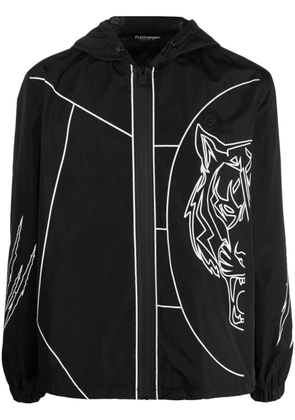 Plein Sport Tiger Court Edition windbreaker jacket - Black