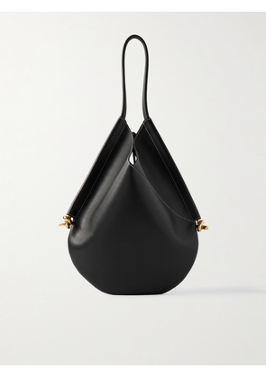 Bottega Veneta - Solstice Medium Embellished Leather Shoulder Bag - Black - One size