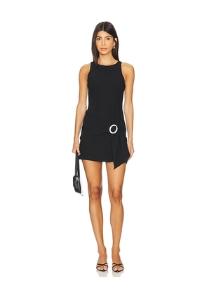 Amanda Uprichard Lanai Dress in Black. Size M, S, XL, XS.