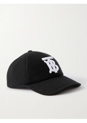 Burberry - Embroidered Cotton-twill Baseball Cap - Black - S,M,L