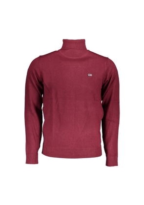 Purple Fabric Sweater - M