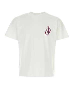 J. W. Anderson White Cotton T-shirt