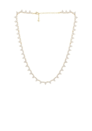 Joy Dravecky Jewelry Isabella Tennis Necklace in White.