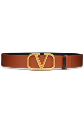 Valentino Garavani VLogo Signature 40mm reversible belt - Brown