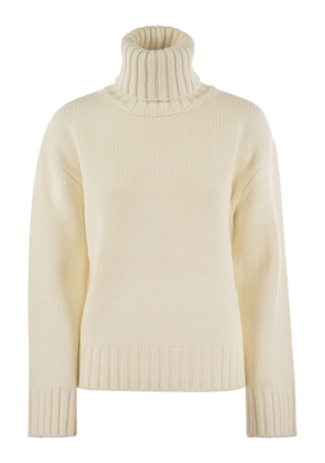 Fabiana Filippi Wool, Silk And Cashmere Blend Turtleneck Sweater
