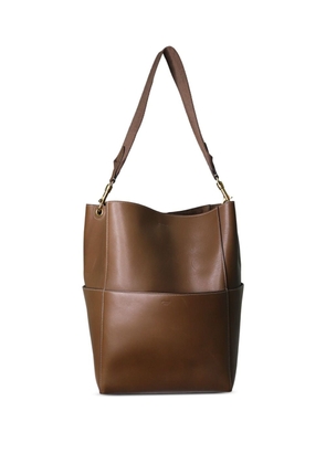 Céline Pre-Owned Sangle leather bucket bag - Brown