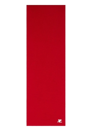 Courrèges AC Milano knit scarf - Red