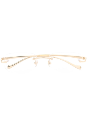 Cartier Eyewear CT0058O 002 oval glasses - Gold