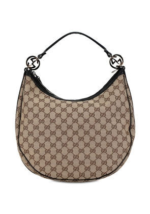 Gucci Pre-Owned 2000-2015 GG Canvas Twins hobo bag - Brown