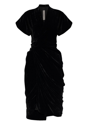 Rick Owens Wrap dress - Black