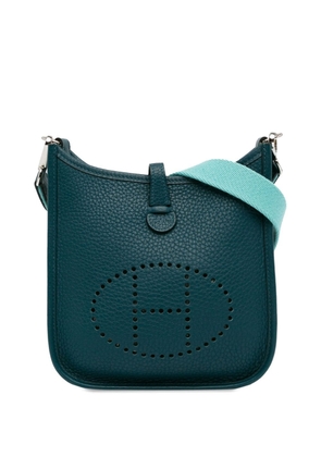 Hermès Pre-Owned 2015 Clemence Evelyne TPM crossbody bag - Blue