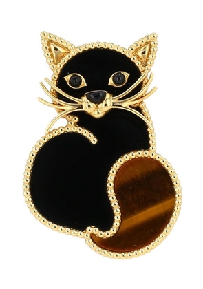 Van Cleef & Arpels yellow gold Lucky Animals Chat brooch