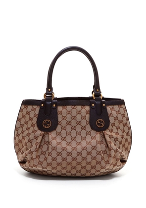 Gucci Pre-Owned Scarlett canvas handbag - Neutrals