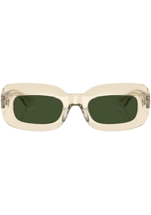 Oliver Peoples 1966C rectangle-frame sunglasses - Neutrals
