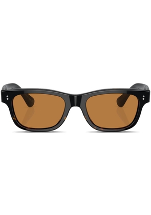 Oliver Peoples Rosson rectangular-frame sunglasses - Black