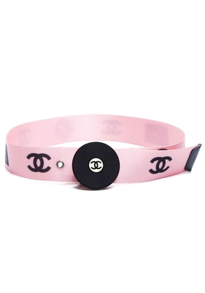 CHANEL Pre-Owned 2000s Record CC belt - Pink