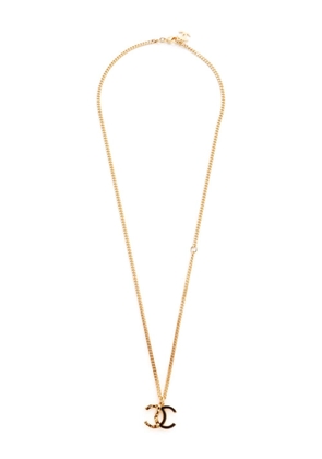 CHANEL Pre-Owned 2024 CC pendant necklace - Gold