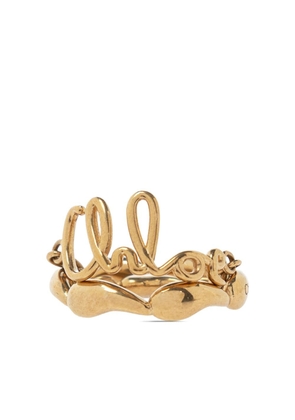 Chloé Chloé Iconic double ring - Gold
