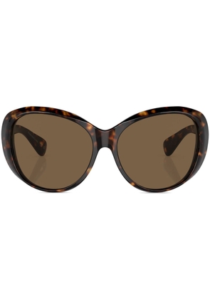 Oliver Peoples Maridan oversize-frame sunglasses - Brown