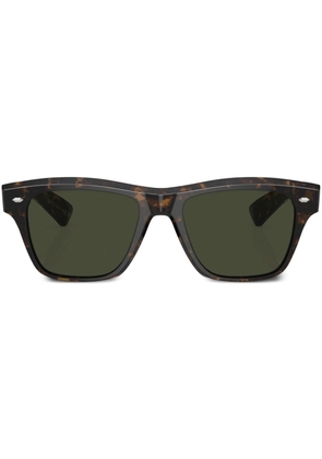 Oliver Peoples Oliver Sixties square-frame sunglasses - Green