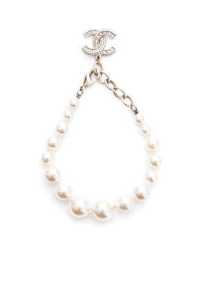 CHANEL Pre-Owned 2019 CC pearl bracelet - Gold