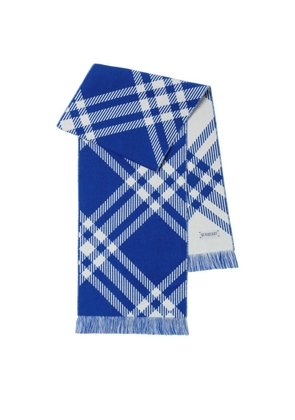 Burberry Kids Wool Check Scarf