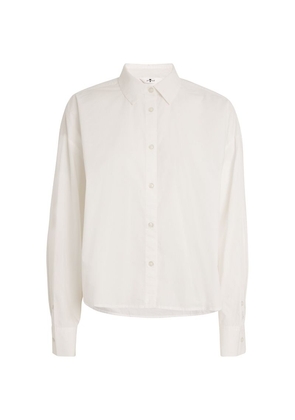 7 For All Mankind Cotton Cropped Shirt