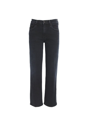 Mother The Mid Rise Rambler Zip Ankle Jeans