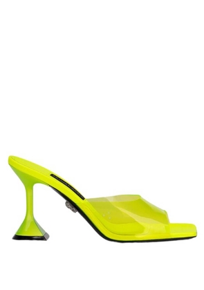Philipp Plein Ladies PVC Strap Mid-Heel Sandals