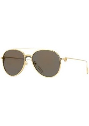 Cartier Bronze Mirror Pilot Unisex Sunglasses CT0273S 001 99