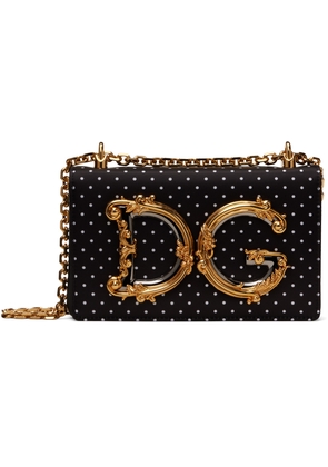 Dolce & Gabbana Black Medium 'DG' Bag