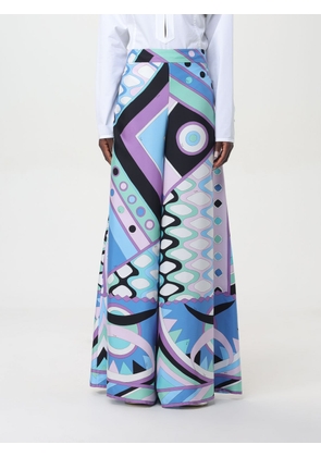 Pants PUCCI Woman color Gnawed Blue