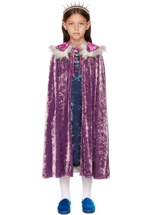 ANNA SUI MINI SSENSE Exclusive Kids Purple Prince Halloween Cape