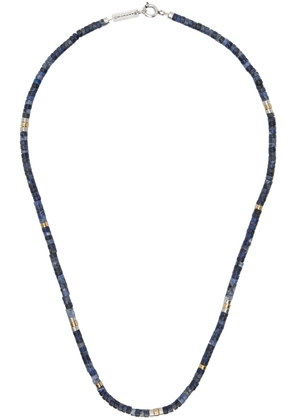 Isabel Marant Navy Beaded Necklace