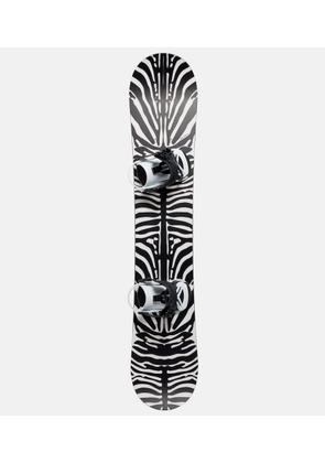 Dolce&Gabbana Zebra-print snowboard