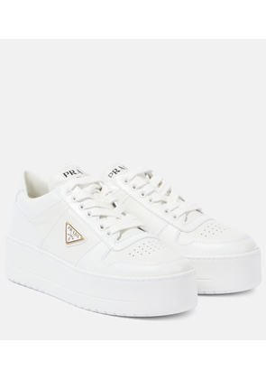 Prada Downtown Bold leather sneakers