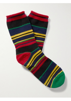 The Elder Statesman - Rad Striped Cashmere Socks - Men - Multi