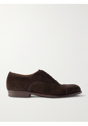 Dunhill - Mount Suede Oxford Shoes - Men - Brown - EU 40