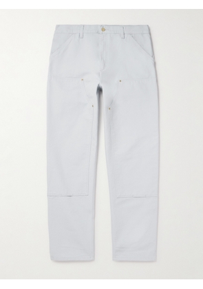 Carhartt WIP - Double Knee Straight-Leg Cotton-Canvas Carpenter Trousers - Men - Blue - UK/US 28