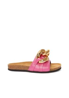 J. W. Anderson Leather Flat Sandals