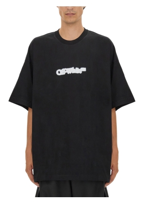 Off-White T-shirt With Logo
