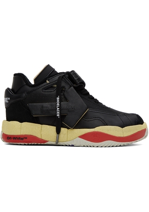 Off-White Black Puzzle Couture Sneakers